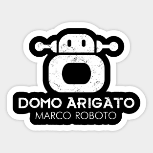 Domo Arigato Marco Roboto - 2 Sticker